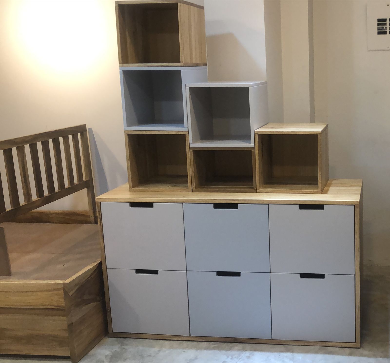 Sistema Modular de Cubos y Cómoda — RENUEVA DECO